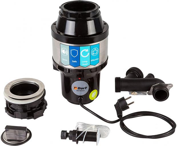 Измельчитель Bort Master Eco 390Вт черный фото 4