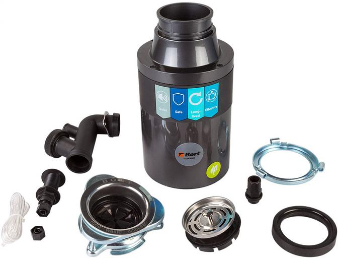 Измельчитель Bort Titan 4000 390Вт черный фото 6