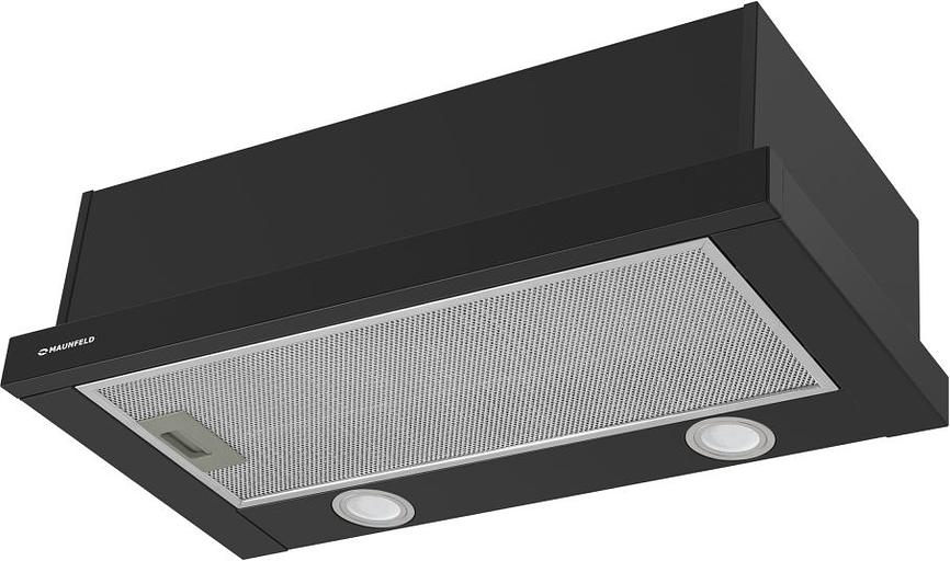 Вытяжка встраиваемая Maunfeld VS Light 50 черный управление: кулисные переключатели (1 мотор) фото 1