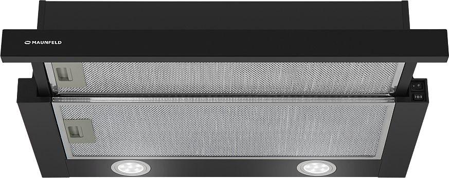 Вытяжка встраиваемая Maunfeld VS Light 50 черный управление: кулисные переключатели (1 мотор) фото 3