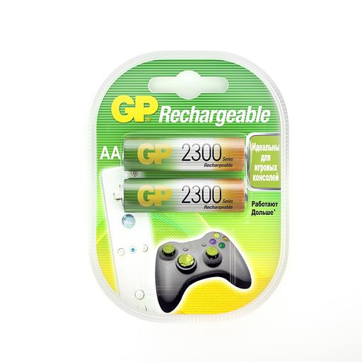 Аккумулятор GP 230AAHC AA NiMH 2250mAh (2шт) фото 1