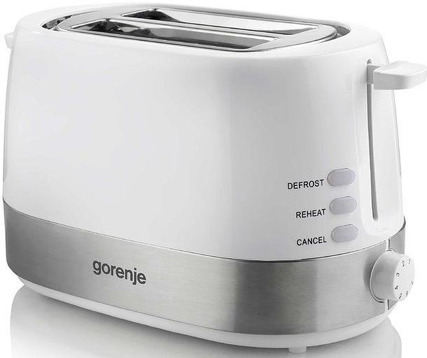 Тостер Gorenje T850WE 720Вт белый фото 1