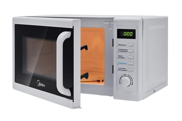 Микроволновая Печь Midea AM820CUK-W 20л. 800Вт белый фото 2