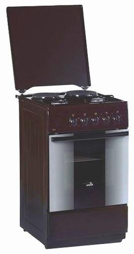 Плита Комбинированная Flama RK 2211 B коричневый реш.эмаль фото 1