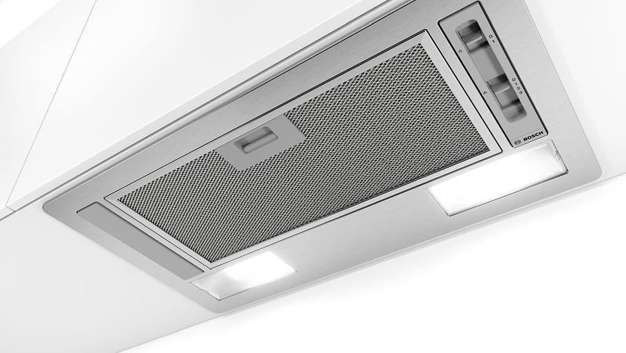 Вытяжка встраиваемая Bosch DLN53AA50 серебристый управление: ползунковое (1 мотор) фото 2