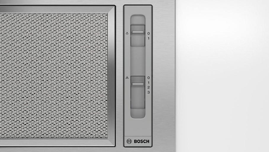 Вытяжка встраиваемая Bosch DLN53AA50 серебристый управление: ползунковое (1 мотор) фото 4