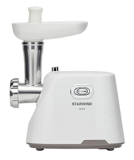 Мясорубка Starwind SMG2341 1800Вт белый фото 4