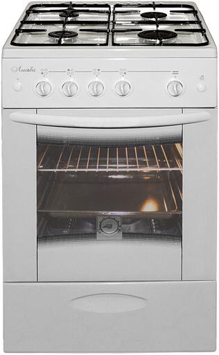 Плита Газовая Лысьва ГП 400 МС-2у белый (без крышки) реш.чугун фото 1