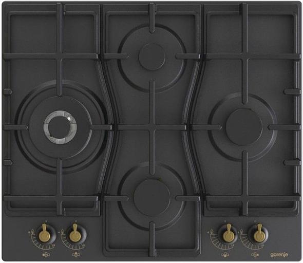 Газовая варочная поверхность Gorenje GW6D42CLB черный фото 1