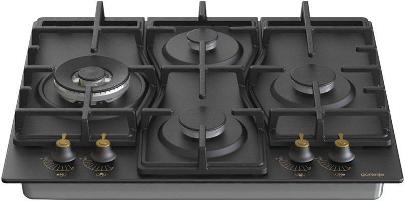 Газовая варочная поверхность Gorenje GW6D42CLB черный фото 5