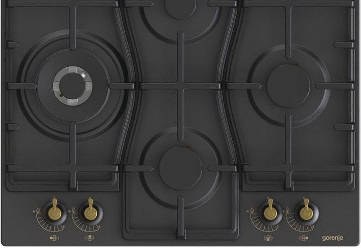 Газовая варочная поверхность Gorenje GW6D42CLB черный фото 7
