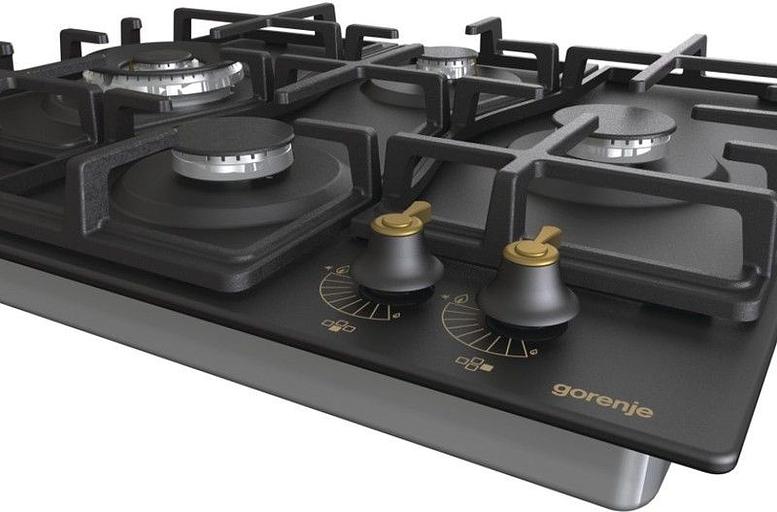 Газовая варочная поверхность Gorenje GW6D42CLB черный фото 8