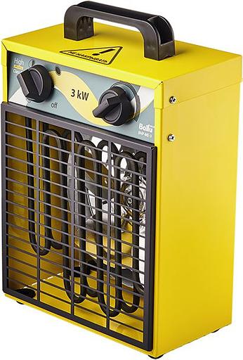 Тепловая пушка электрическая Ballu BHP-ME-2 2000Вт желтый фото 1