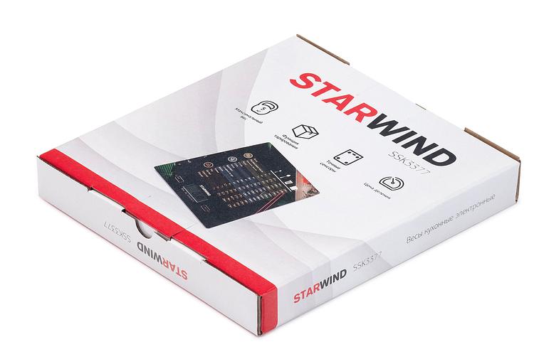 Весы кухонные электронные Starwind SSK3377 макс.вес:5кг рисунок фото 5