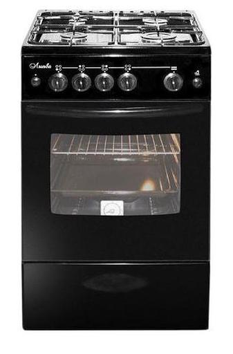 Плита Газовая Лысьва ГП 400 МС-2у черный (стеклянная крышка) фото 1