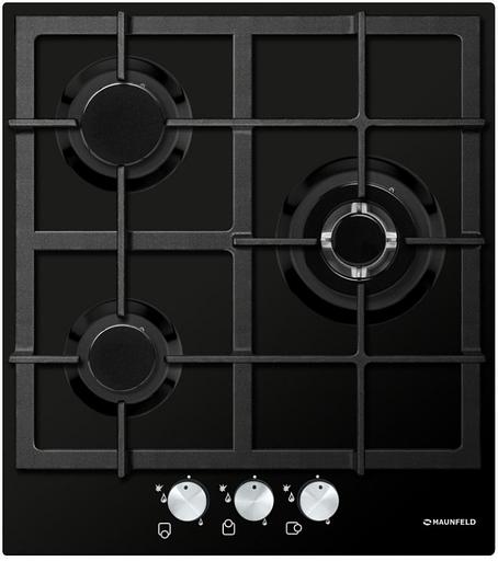 Газовая варочная поверхность Maunfeld EGHE.43.33CB/G черный фото 1