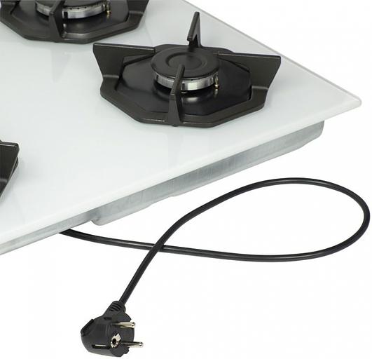 Газовая варочная поверхность Maunfeld EGHG.64.2CW/G белый фото 7