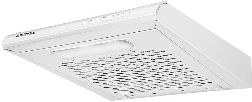 Вытяжка козырьковая Maunfeld MPA 60 белый управление: ползунковое (1 мотор) фото 1