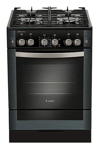Плита Газовая Gefest ПГ 6500-02 0044 черный реш.чугун фото 1