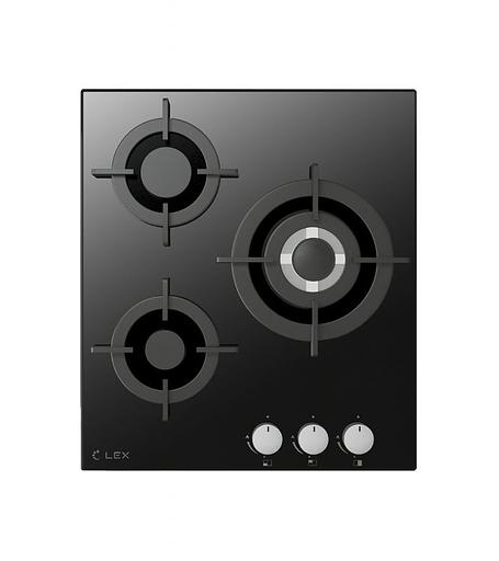 Газовая варочная поверхность Lex GVG 430 BL черный фото 1