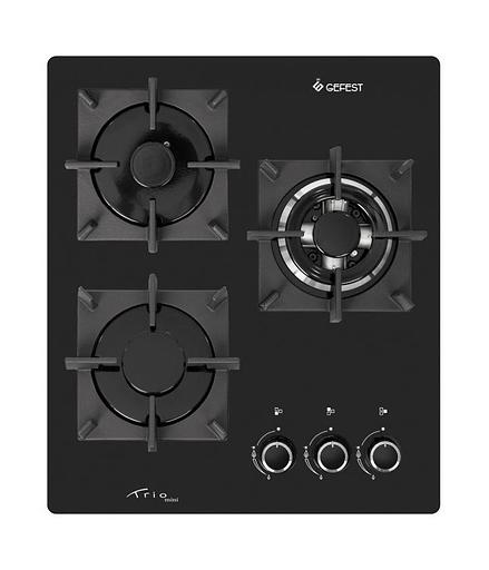 Газовая варочная поверхность Gefest ПВГ 2100-01 К33 черный фото 1