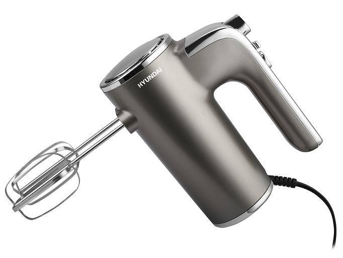 Миксер ручной Hyundai HYM-H5691 600Вт серебристый фото 1