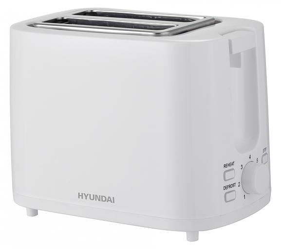Тостер Hyundai HYT-3500 900Вт белый фото 1