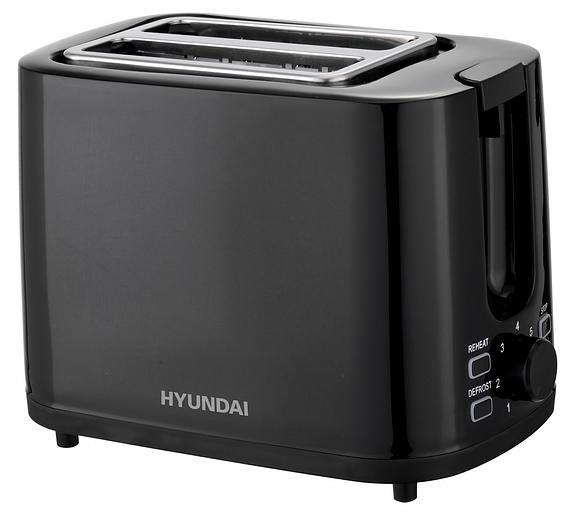 Тостер Hyundai HYT-3501 900Вт черный фото 1