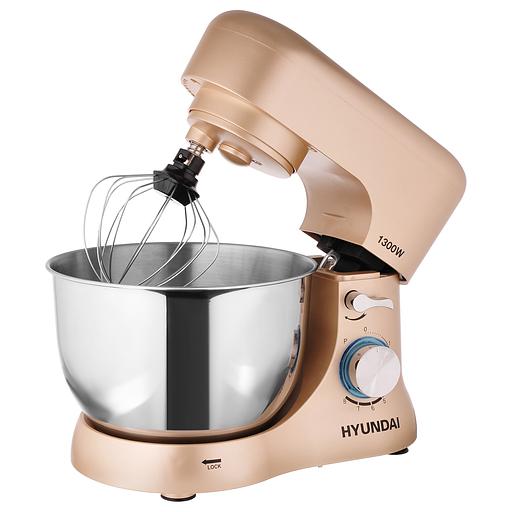 Миксер планетарный Hyundai HYM-S5551 1300Вт бежевый фото 1