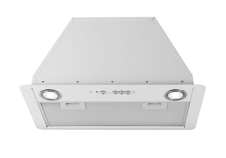 Вытяжка встраиваемая Elikor Flat 52П-650-К3Д белый управление: кнопочное (1 мотор) фото 1