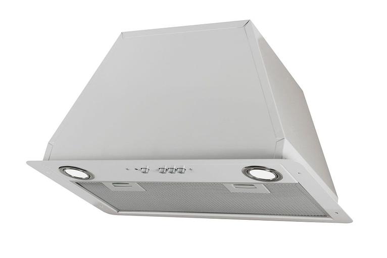 Вытяжка встраиваемая Elikor Flat 52П-650-К3Д белый управление: кнопочное (1 мотор) фото 2