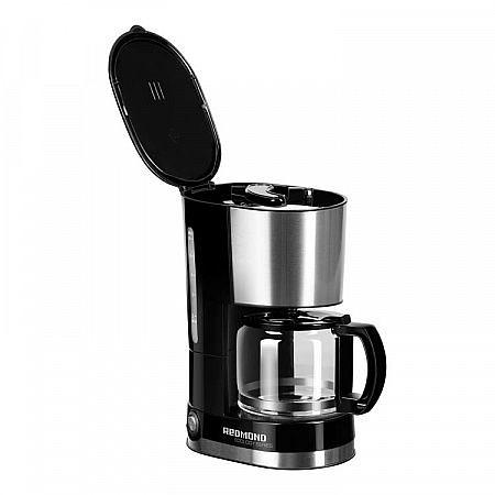 Кофеварка капельная Redmond RCM-M1507 600Вт черный/серебристый фото 5