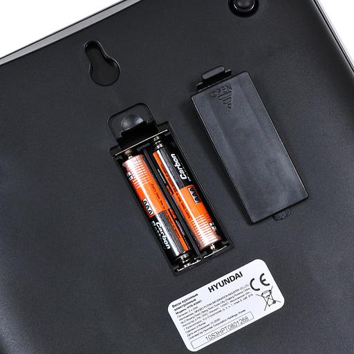 Весы кухонные электронные Hyundai HYS-KG421 макс.вес:5кг черный фото 4