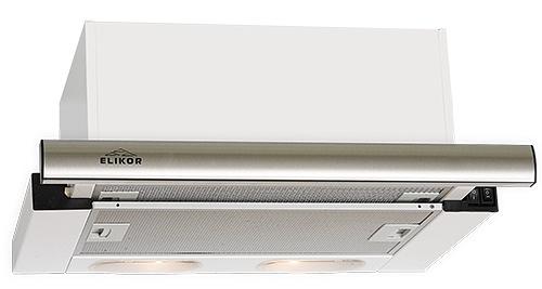 Вытяжка встраиваемая Elikor Интегра S2 60Н-700-В2Д нержавеющая сталь управление: кнопочное (1 мотор) фото 1