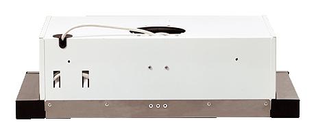 Вытяжка встраиваемая Elikor Интегра 45П-400-В2Л белый/нержавеющая сталь управление: кнопочное (1 мотор) фото 2