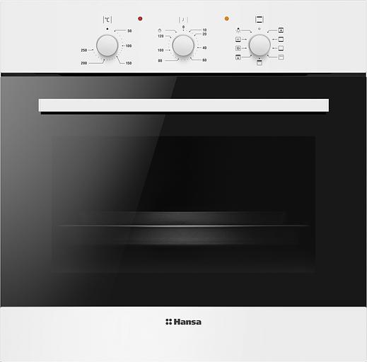 Духовой шкаф Электрический Hansa BOEW681021 белый/черный фото 1