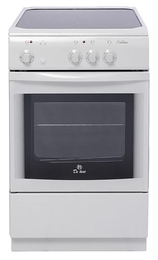 Плита Электрическая De Luxe 506003.04эс белый стеклокерамика фото 1