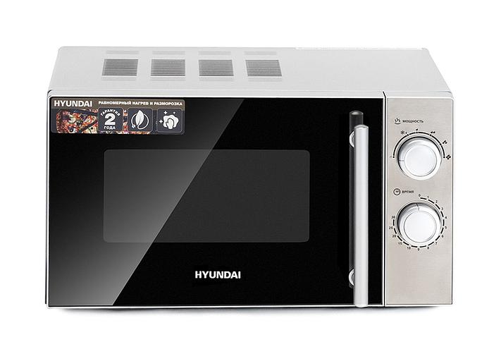 Микроволновая Печь Hyundai HYM-M2040 20л. 700Вт серебристый фото 1