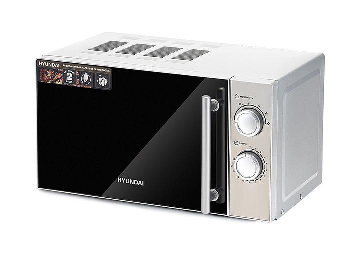 Микроволновая Печь Hyundai HYM-M2040 20л. 700Вт серебристый фото 2