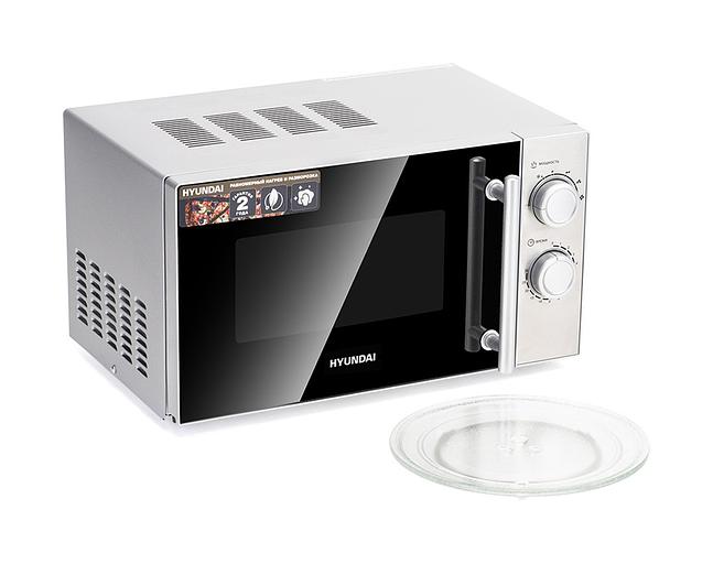 Микроволновая Печь Hyundai HYM-M2040 20л. 700Вт серебристый фото 7