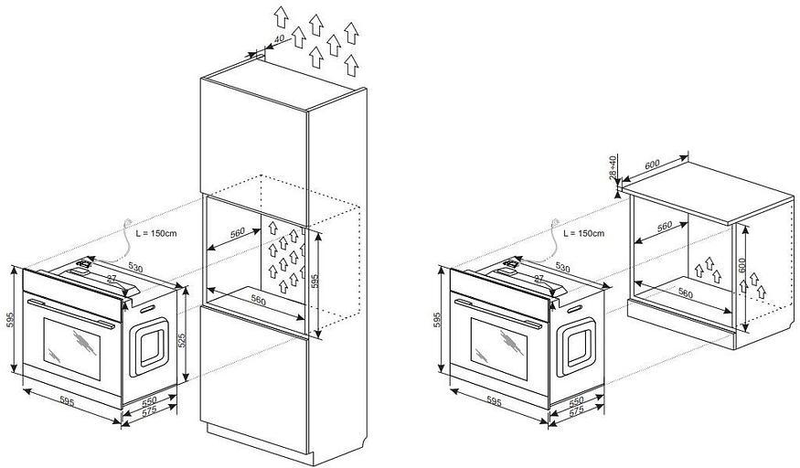 Встраиваемая электрическая духовка Hansa Hansa Quadrum BOEI68224 фото 2