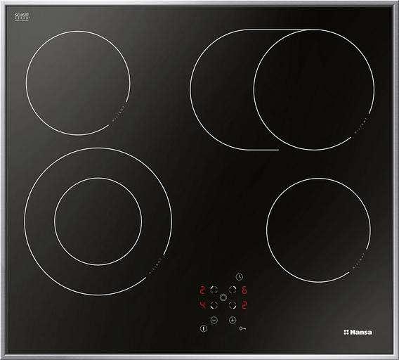 Варочная поверхность Hansa BHCI66706 черный фото 1