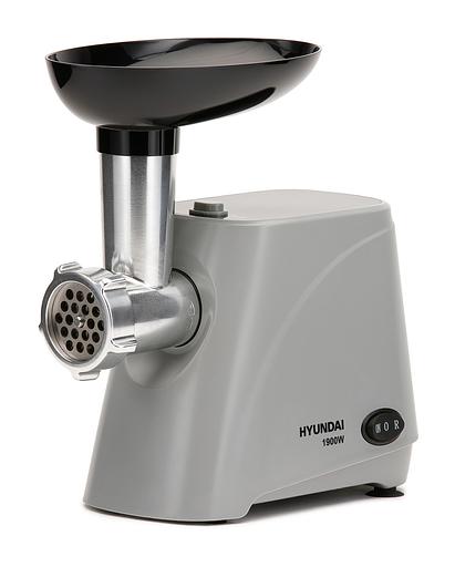 Мясорубка Hyundai HY-MG4391 1900Вт серый/черный фото 1