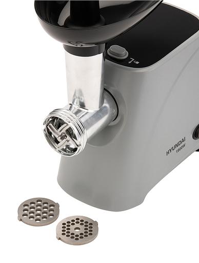 Мясорубка Hyundai HY-MG4391 1900Вт серый/черный фото 5