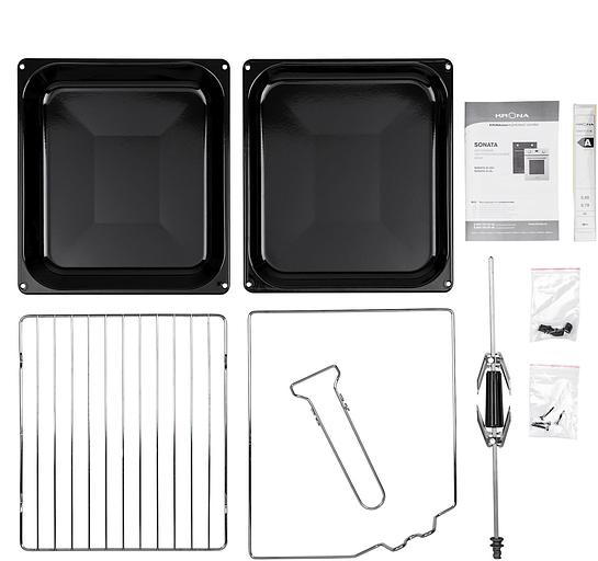 Духовой шкаф Электрический Krona SONATA 45 черный фото 7