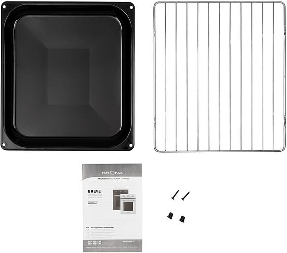 Духовой шкаф Электрический Krona BREVE 45 белый фото 7
