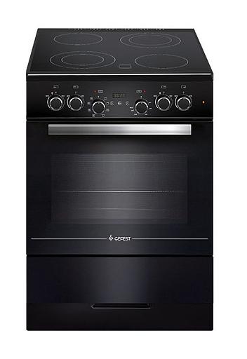 Плита Электрическая Gefest ЭП Н Д 6560-03 0057 черный стеклокерамика фото 1