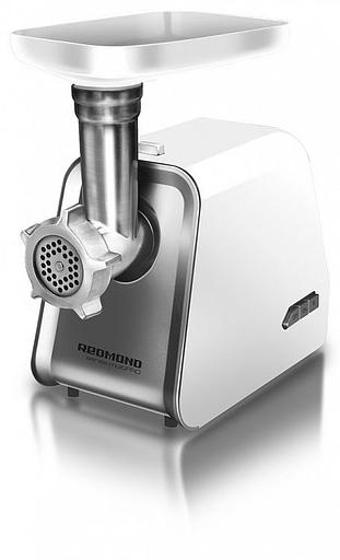 Мясорубка Redmond RMG-1216-8 1200Вт белый/серебристый фото 1