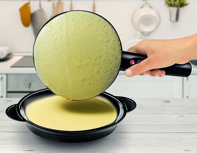 Блинница Redmond RSM-1409 800Вт черный фото 8