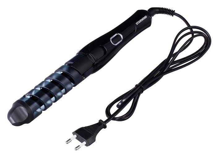 Щипцы Starwind SHE6500 25Вт макс.темп.:200С покрытие:керамическое черный фото 2